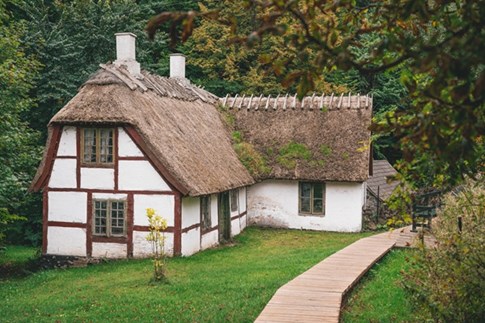 Old farm house by Camp Adventure