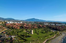 A view to Guadalmansa beach and to Estepona