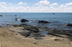 The beach in La Cala de Mijas